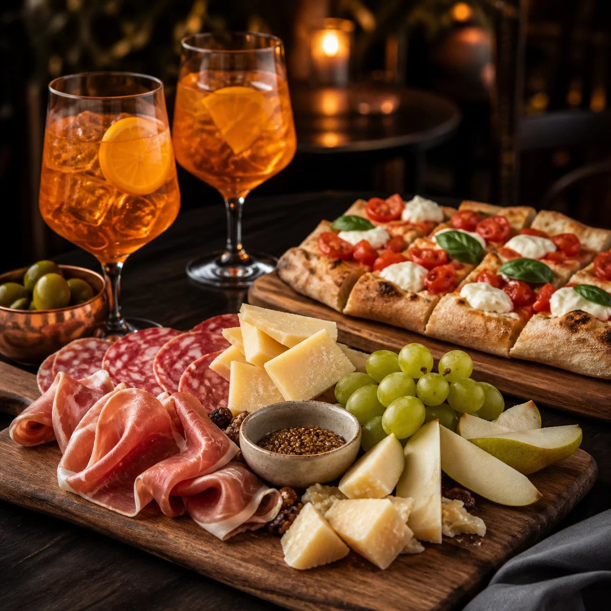 Tagliere toscano, pinsa e aperitivo